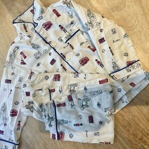 Petite Plume London Is Calling Pajama Set